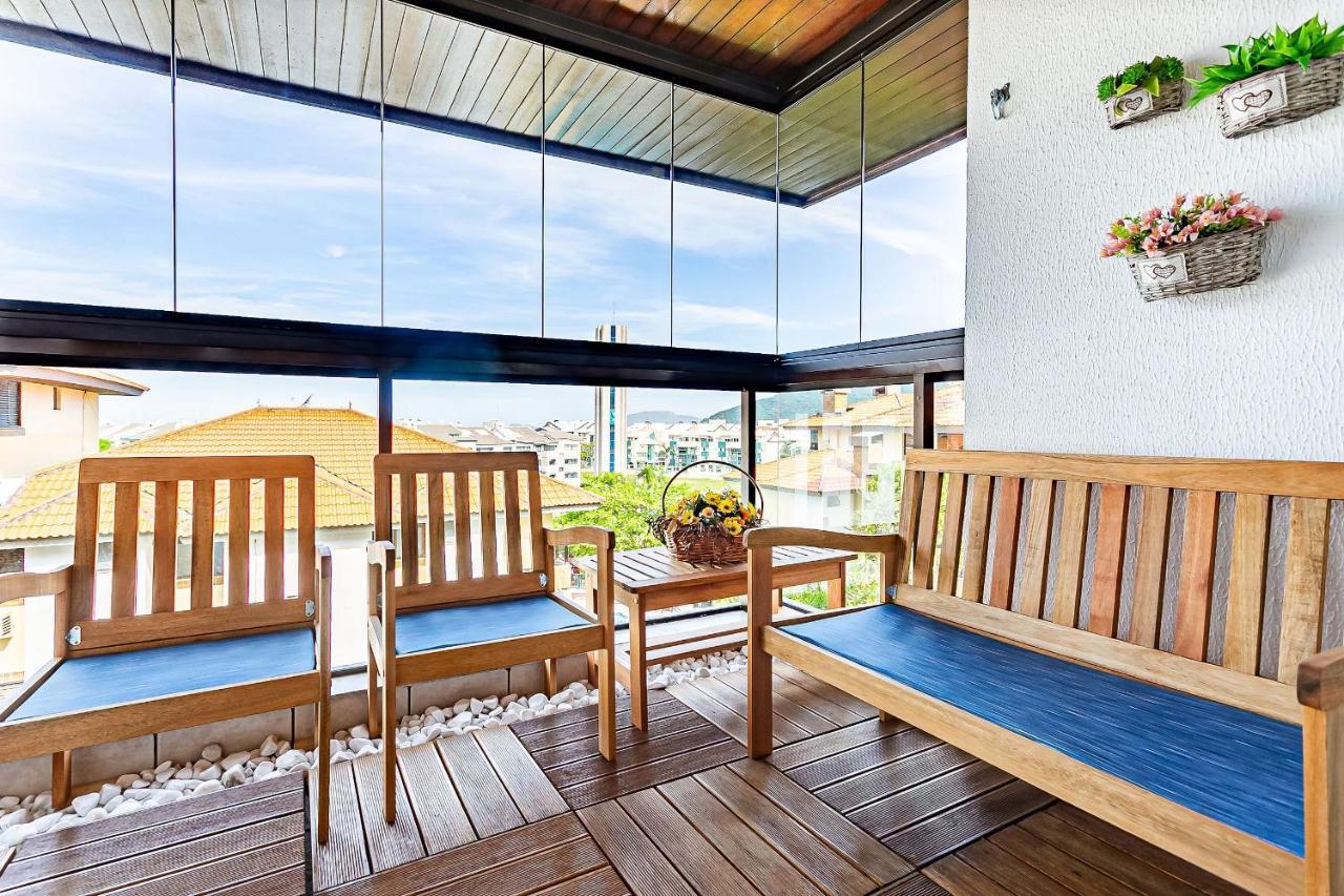 Apto Com Sacada E Churrasq 260M Praia Brava Coi302 Флорианополис Экстерьер фото